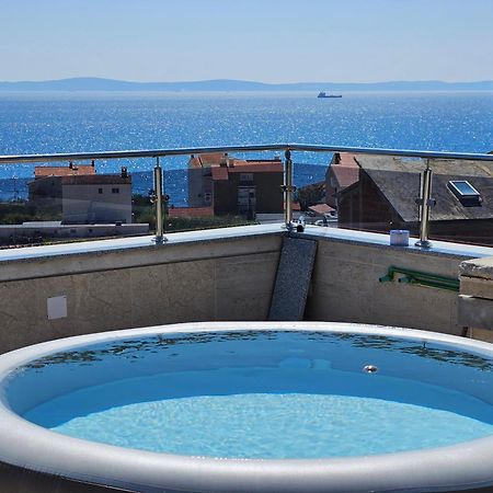 Modern Villa With Jacuzzi, Beautiful Sea View, Near Split! Villa 36A Подстрана Екстер'єр фото