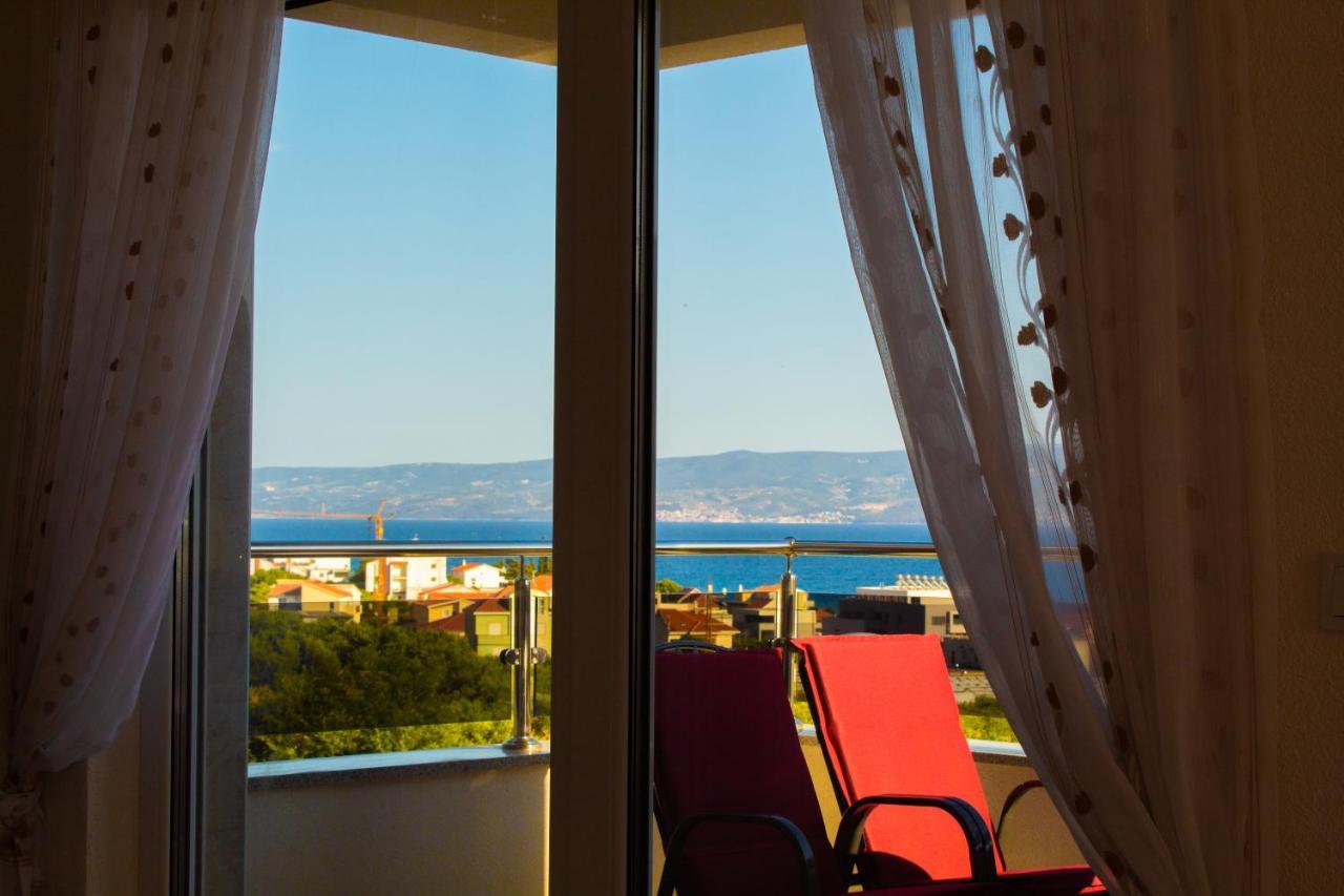 Modern Villa With Jacuzzi, Beautiful Sea View, Near Split! Villa 36A Подстрана Екстер'єр фото