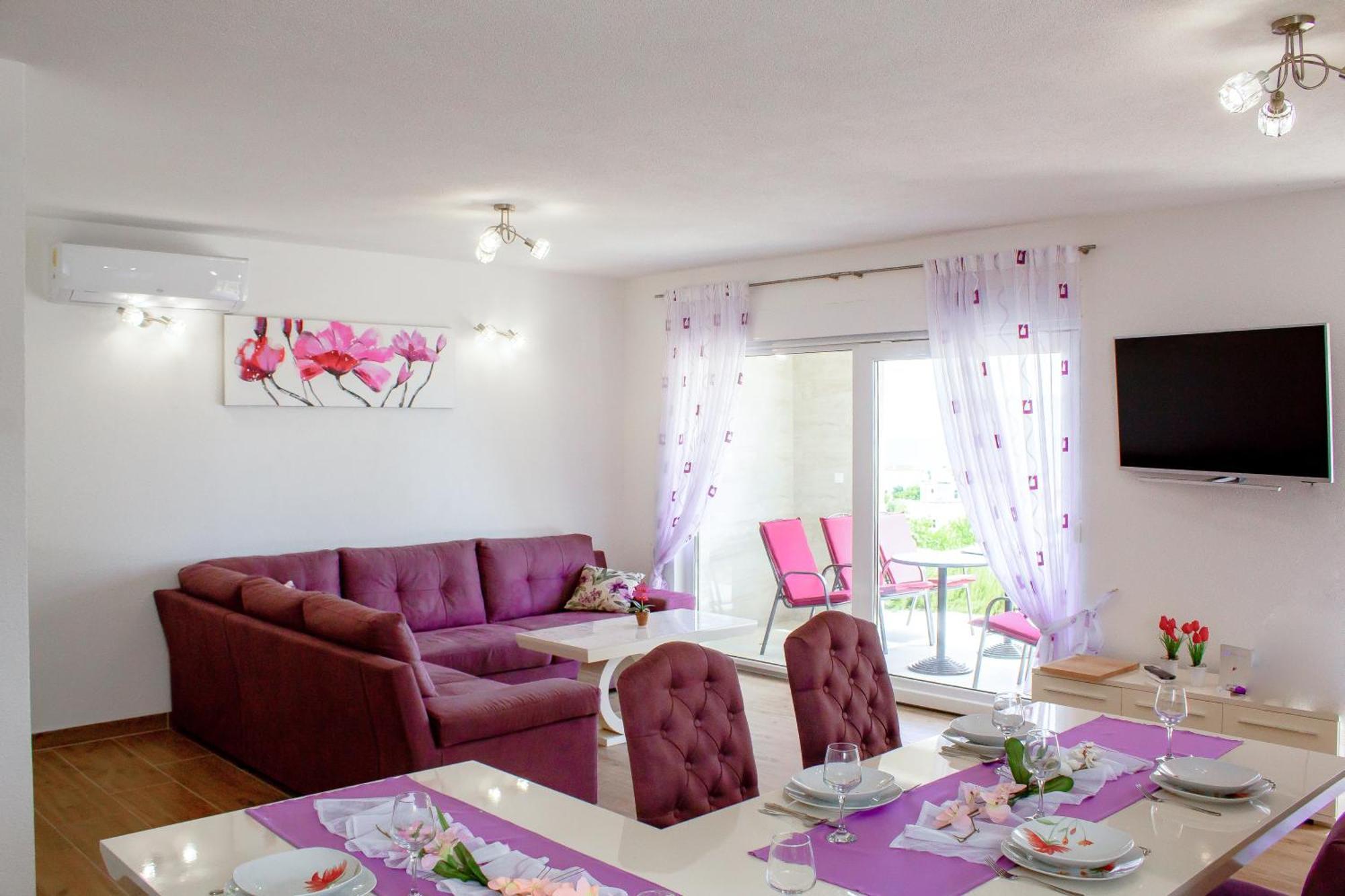 Modern Villa With Jacuzzi, Beautiful Sea View, Near Split! Villa 36A Подстрана Екстер'єр фото